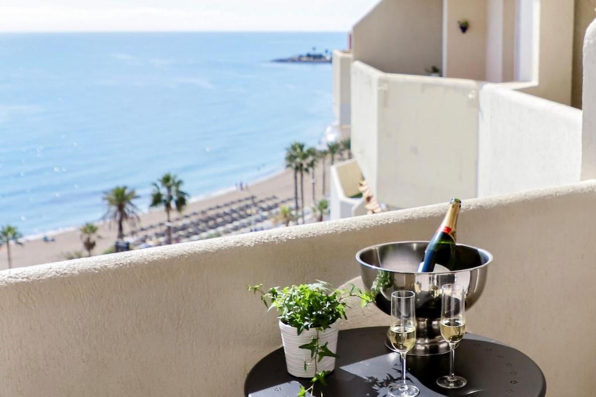 Ferienwohnung Direct Sea View- Bilbil Sunrise! Benalmádena Exterior foto